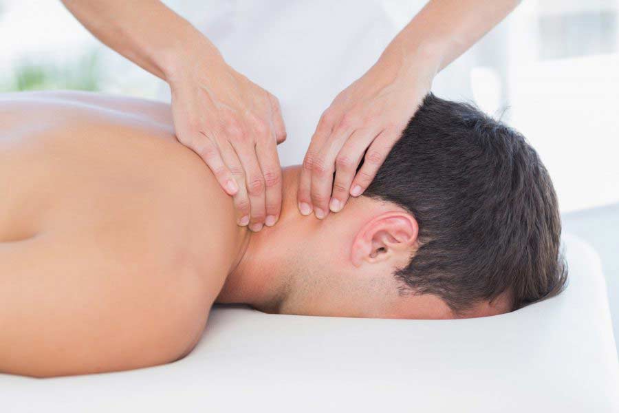 Neck-shoulders massage service at home 